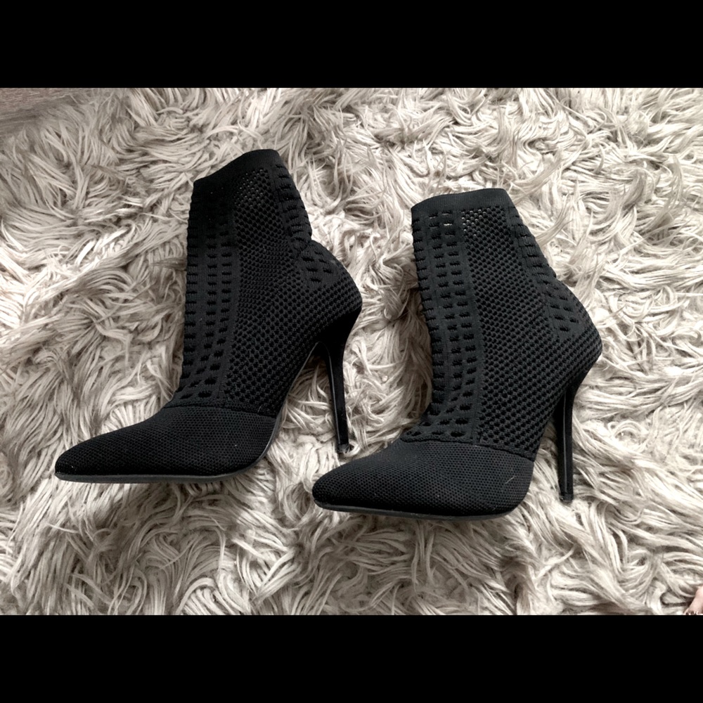 Black Sock booties